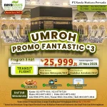 paket umroh promo fantastic 25 jutaan dari nava tour